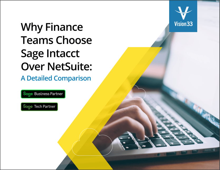 Why Finance Teams Choose Sage Intacct Over Netsuite A Detailed Comparison