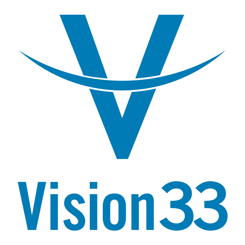 Vision33 logo