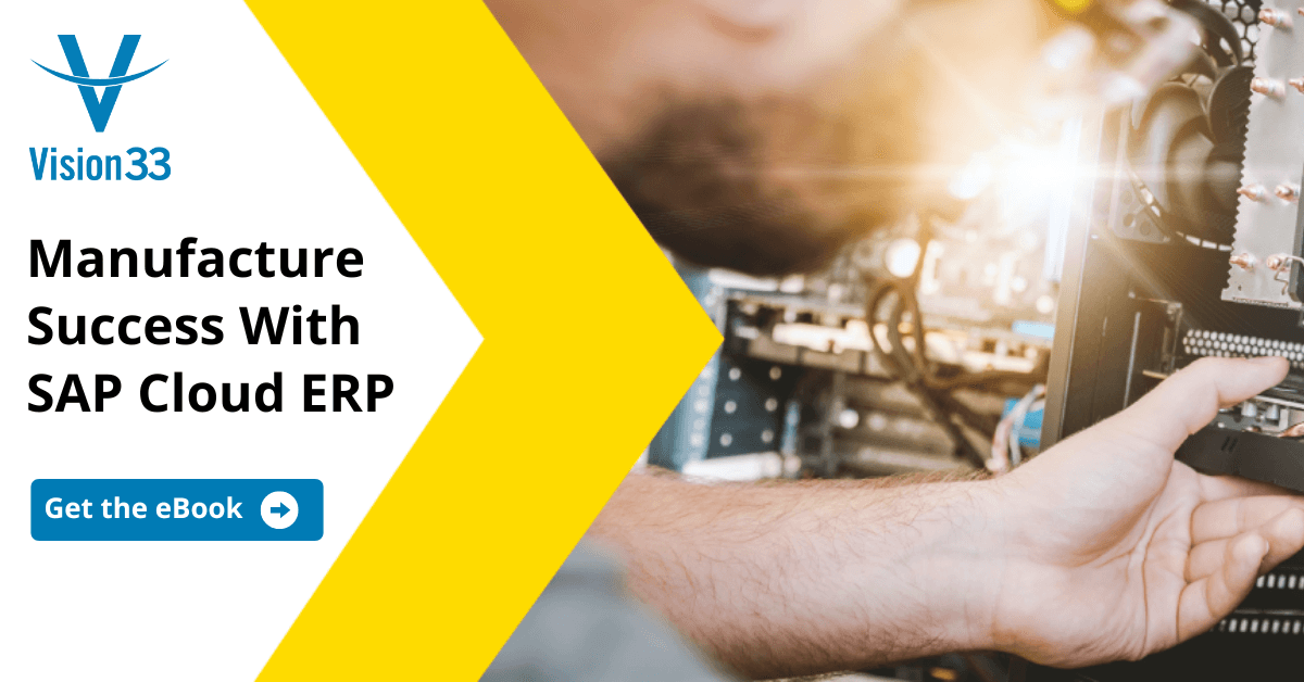 SAP Cloud ERP Solutions Simplifying Manufacturing